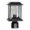 Cwi Lighting Blackbridge 1 Light Outdoor Black Lantern Head 0409PT6-1-101 - alternate 5